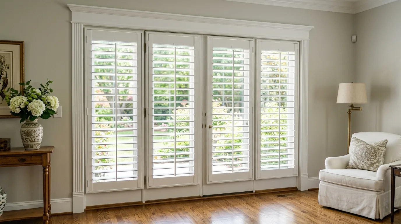 Add blackout panels when you need darkness